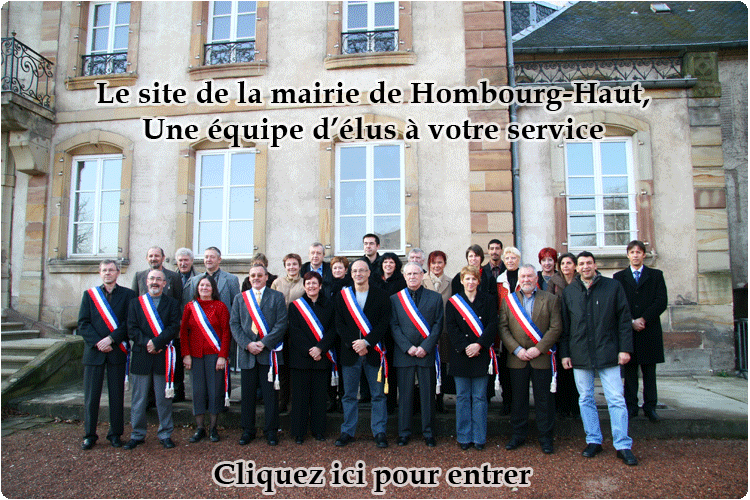 Mairie de Hombourg-Haut (Cliquez ici pour entrer)